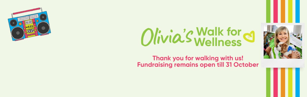 Olivia's Walk for Wellness | Thank you for walking with us! Fundraising renains open until 31 October.